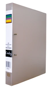 CROXLEY 2D Polypropylene Ring Binder Clear Each-FIL83114