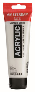 ROYAL TALENS AMSTERDAM Acrylic Colour - 120ml Tube (Zinc White)-RT17091042