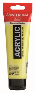 ROYAL TALENS AMSTERDAM Acrylic Colour - 120ml Tube (Azo Yellow Lemon)-RT17092672