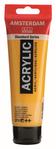 ROYAL TALENS AMSTERDAM Acrylic Colour - 120ml Tube (Azo Yellow Deep)-RT17092702 ROYAL TALENS AMSTERDAM Acrylic Colour - 120ml Tube (Azo Yellow Deep)-RT17092702