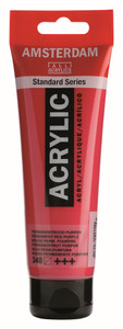 ROYAL TALENS AMSTERDAM Acrylic Colour - 120ml Tube (Perm. Red Purple)-RT17093482