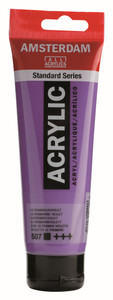 ROYAL TALENS AMSTERDAM Acrylic Colour - 120ml Tube (Ultramarine Violet)-RT17095072