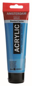 ROYAL TALENS AMSTERDAM Acrylic Colour - 120ml Tube (Brilliant Blue)-RT17095642