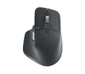 Logitech MX Master 3S, Right-hand, RF Wireless + Bluetooth, 8000 DPI, Graphite