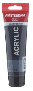ROYAL TALENS AMSTERDAM Acrylic Colour - 120ml Tube (Paynes Grey)-RT17097082