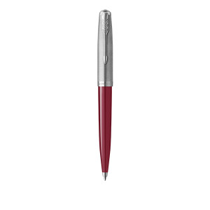 PARKER 51 Ballpoint Pen - Burgundy Chrome Trim-NS2123498