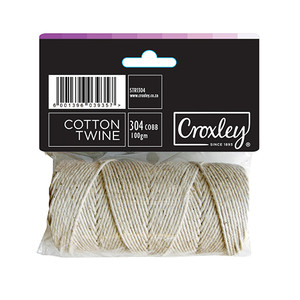 CROXLEY Cotton Twine 100gm 304 COB Each-STR1304