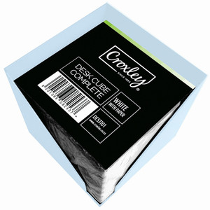 CROXLEY Desk Cube Complete (Includes Paper) (White)-DES3101