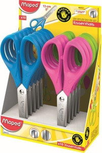 MAPED Scissors 13cm Essentials Left Handed - Each-464312 MAPED Scissors 13cm Essentials Left Handed - Each-464312