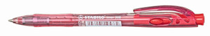 STABILO Liner Click BallPoint Pen  Medium Red Each-308M-40