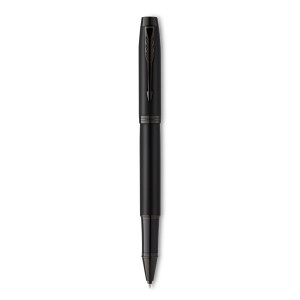 PARKER IM Achromatic Rollerball Pen - Matte Black Black Trim-NS2127743