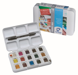 ROYAL TALENS VAN GOGH Water Colour Pocket Box-RT20808632
