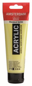 ROYAL TALENS AMSTERDAM Acrylic Colour - 120ml Tube (Nickel Titanium Yellow)-RT17092742