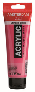 ROYAL TALENS AMSTERDAM Acrylic Colour - 120ml Tube (Quinacridone Rose)-RT17093662