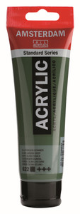 ROYAL TALENS AMSTERDAM Acrylic Colour - 120ml Tube (Olive Green Deep)-RT17096222