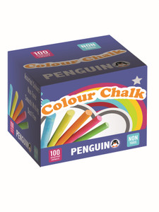 PENGUIN Chalk (Assorted 5x Colours) (Box of 100)-CHA3129