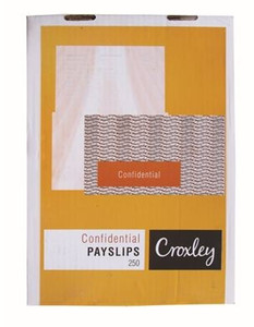CROXLEY Confidential Pay Slip 250 per box Box-PAY2007