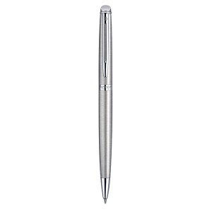 WATERMAN Hemisphere Ballpoint Pen - Stainless Steel Chrome Trim-NS0920470 WATERMAN Hemisphere Ballpoint Pen - Stainless Steel Chrome Trim-NS0920470