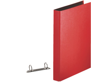 ESSELTE A4 Polypropylene 2 Ring Binder - 25mm (Red)-RGB14405