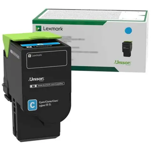 Lexmark CS632, CX635 Cyan Return Programme 11.7K Toner Cartridge - TAR - 75M5XC0-TAR