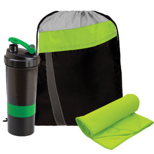 3 Piece Essential Workout Gift Set - GIFTSET25415