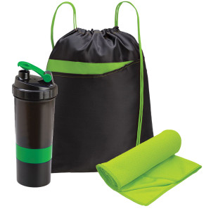 3 Piece Fitness Gift Set - GIFTSET25414