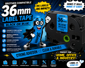 brother label tape 36mm