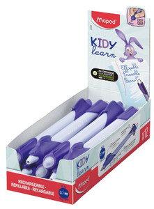 MAPED Kidy Learn Erasable 0.7mm Blue Ink Purple Rabbit - Each-229601