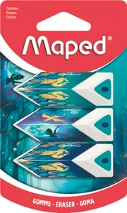 MAPED DRAGON ERASER PYRAMID 3'S-119524
