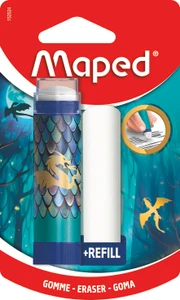 MAPED DRAGON ERASER TUBE +REFILL - CARD-152024