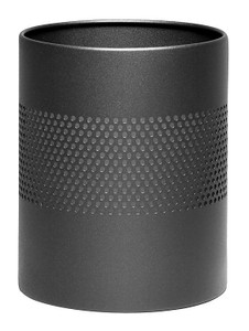 Krost Waste Paper Bin Perforated Black