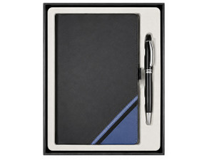 NBK-6119 A5 Vogue Gift Set - Black with Blue