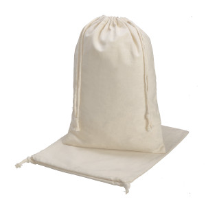 Yuki Maxi Drawstring Bag SB2240 in Natural Cotton