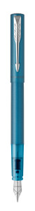 PARKER Vector XL Fountain Pen - Teal Chrome Trim-NS2159746