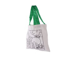Mini Colour-In Design Cotton Bag - GSR - BAG157C