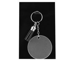 Acrylic Keychain with Tassles - GSR - KEY75B