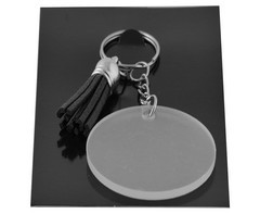 Acrylic Keychain with Tassles - GSR - KEY75B