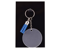 Acrylic Keychain with Tassles - GSR - KEY75E