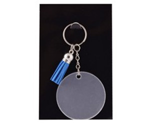 Acrylic Keychain with Tassles - GSR - KEY75E