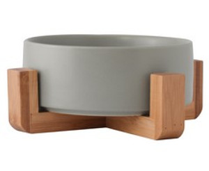 1-Piece Pet Bowl & Stand - GSR - P2584H