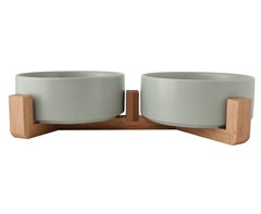 2-Piece Pet Bowl & Stand - GSR - P2585H