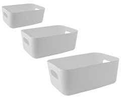 Storage Box 3-Piece Set - GSR - P2589Set-W