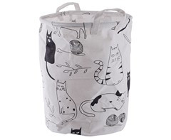 Feline Laundry Basket - GSR - P2583F