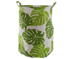 Palm Leaves Laundry Basket - GSR - P2583P