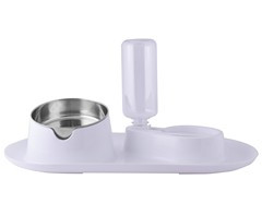 Anti-Splash Pet Bowl & Auto Water Dispenser - GSR - P2586W