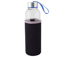 500ml Glass Bottle & Neoprene Sleeve - GSR - P2602F