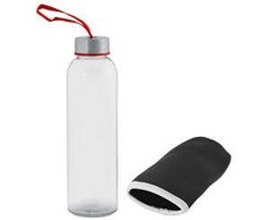 500ml Glass Bottle & Neoprene Sleeve - GSR - P2602R