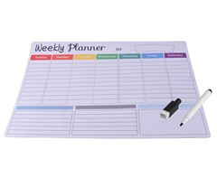 Magnetic Weekly Planner & Dry Erase Marker - GSR - ST372F