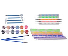 Mandala Dotting Tool Kit & Sponge - GSR - ST374