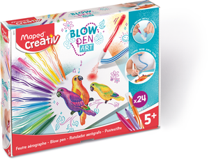 MAPED CREATIV Blow Pen - Basic 24 Colours-846712